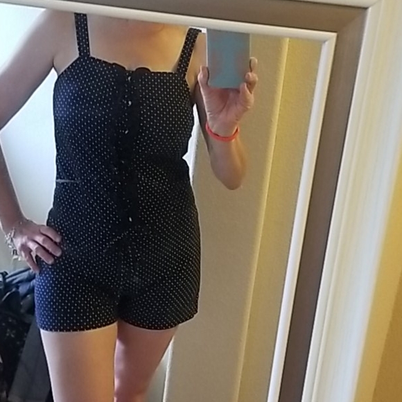 dELiA*s Pants - Delia's Polka Dot Romper